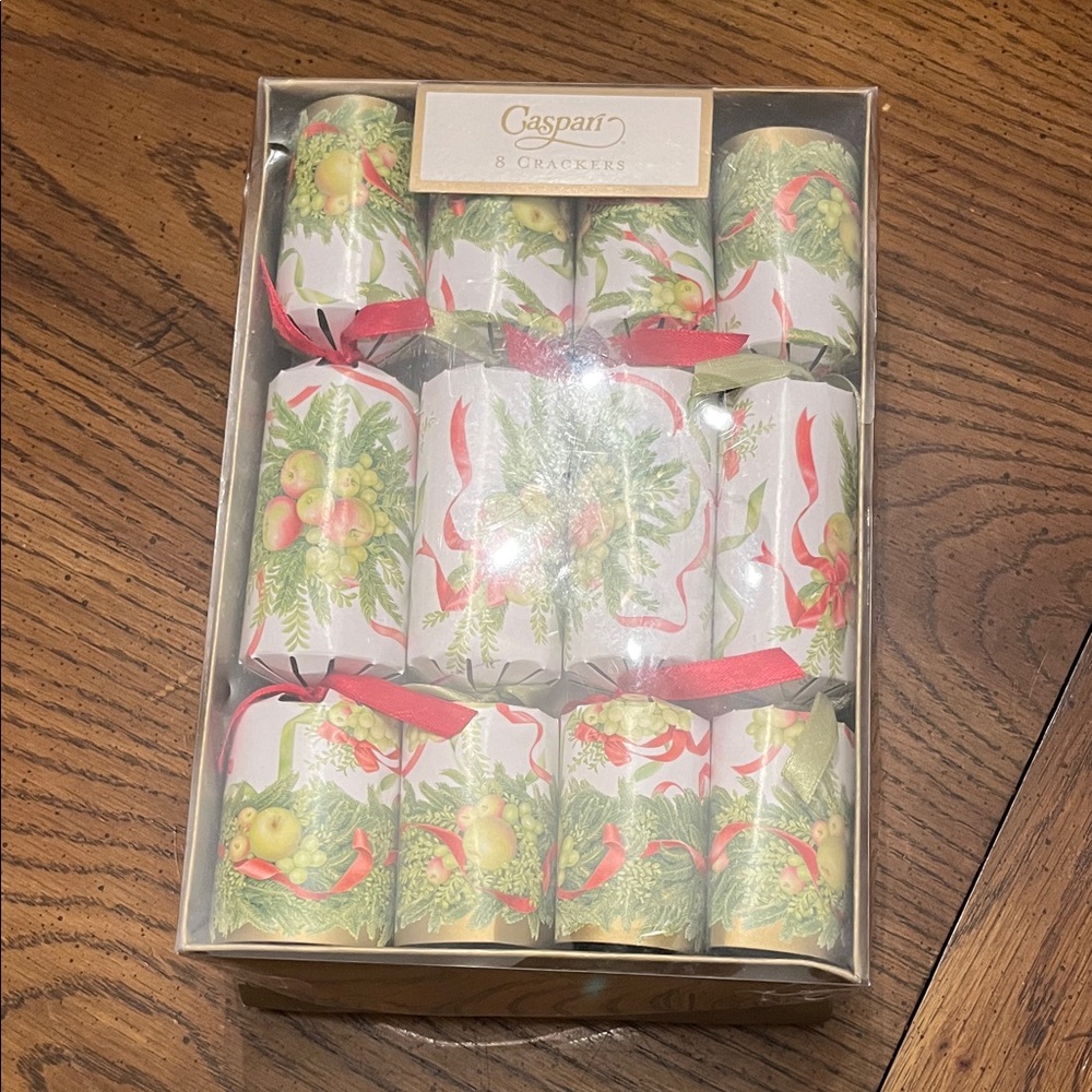 Caspari Christmas Crackers Set, NWOT